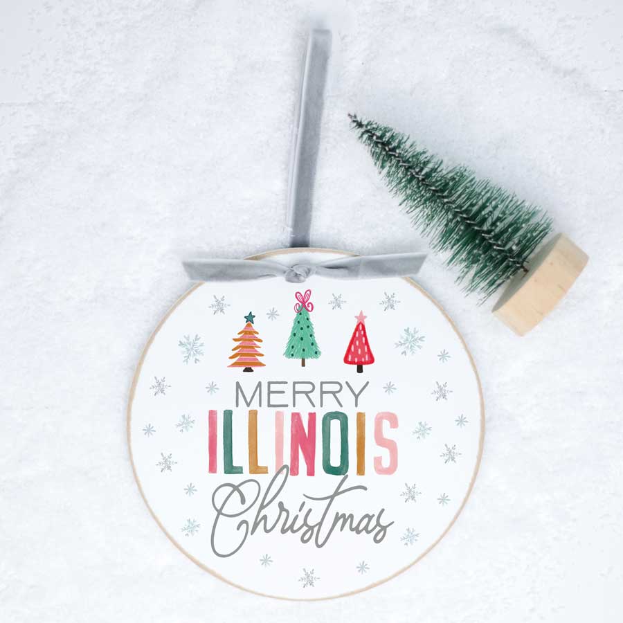 Clairmont & Co - Wholesale Ornament - State Gifts, State Products, Christmas Ornament19