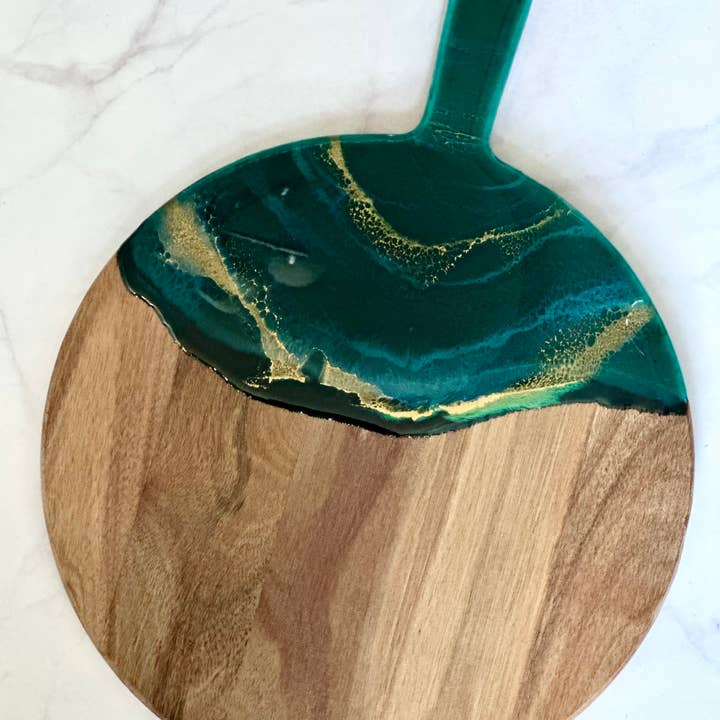 Fluid Life by Sharon - Wholesale Cheese Board - Resin paddle cheese board6