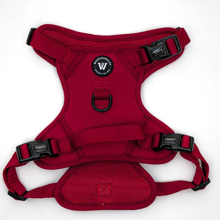 Peak Paws Harness - Burgundy for wholesale by Woofingdales