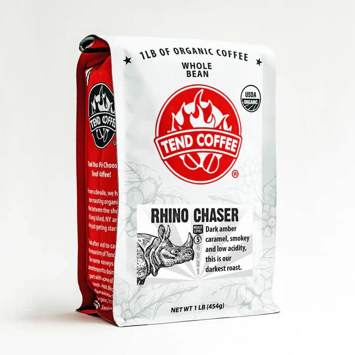 OG Rhino Chaser, 16 oz for wholesale by Tend Coffee