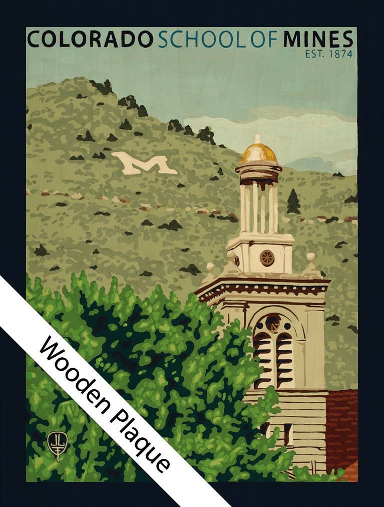 The Bungalow Craft - Wholesale Art Print - Colorado School Of Mines (CSM)2