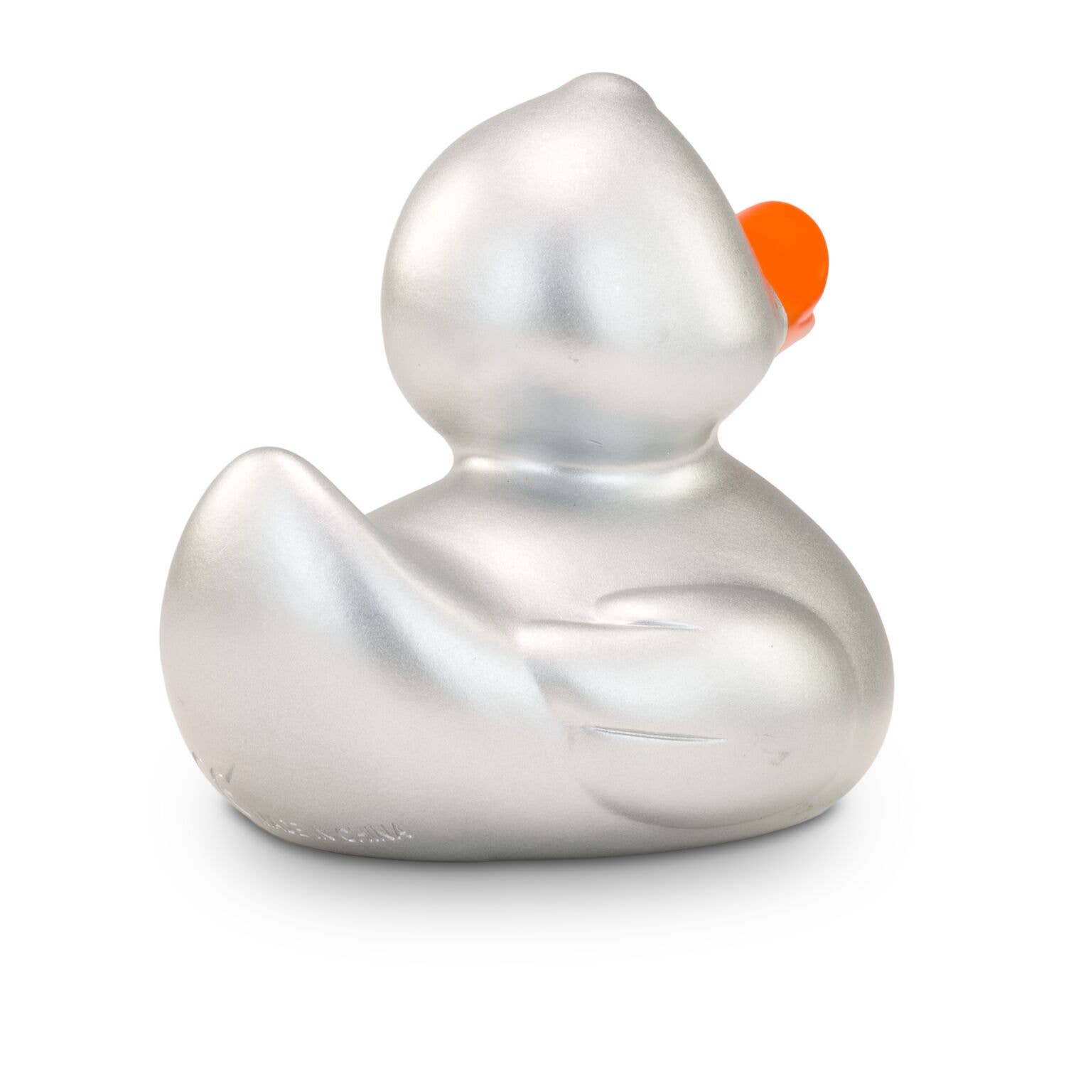 ROEMER WELLNESS - Wholesale Beach/Pool Toy - Kids & Baby - Promotional Duck Sylvie Silver Mini, approx. 6 cm4