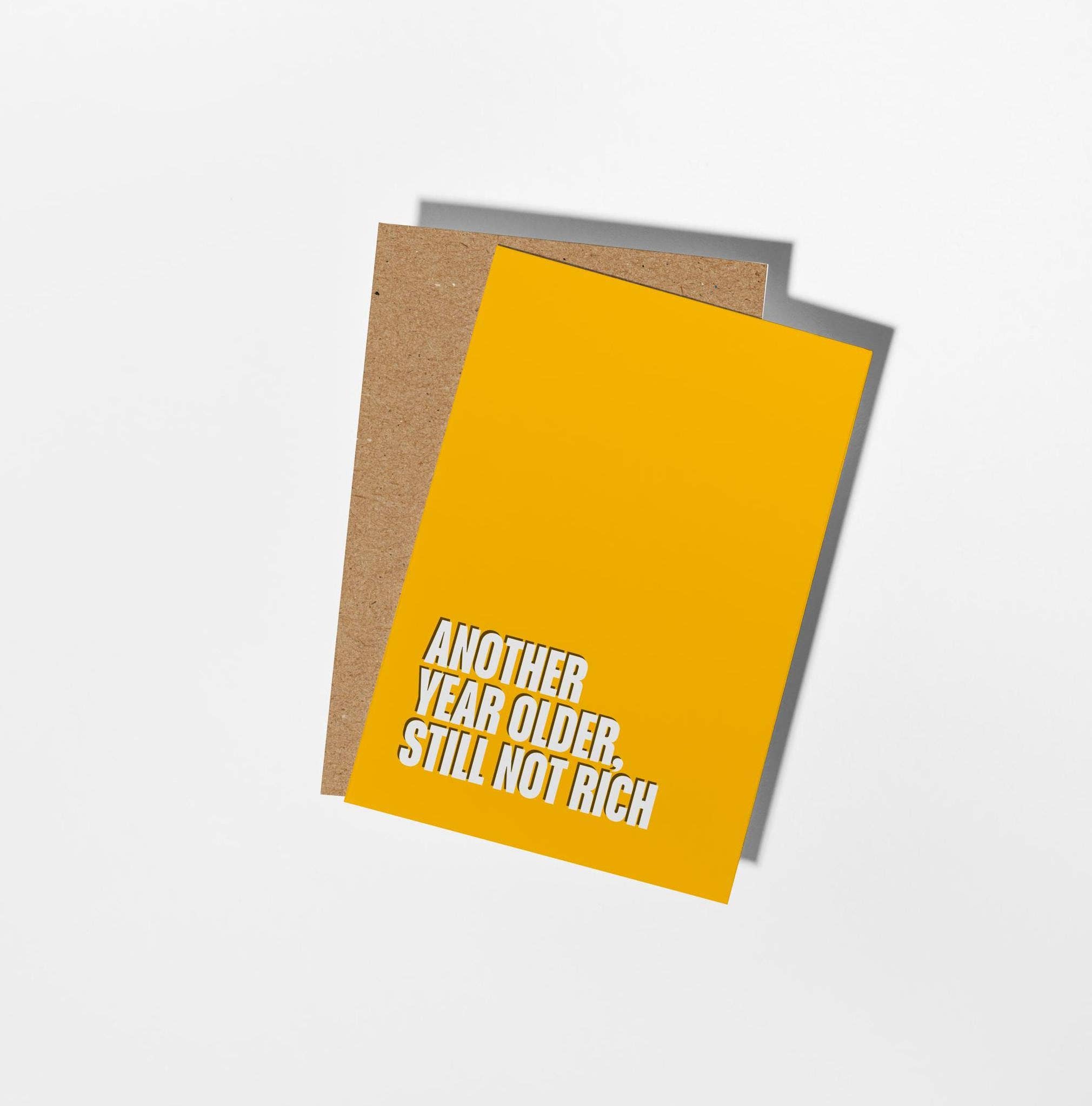 PulpKo – Großhandel Geburtstagskarten – Noch ein Jahr, immer noch nicht reich1