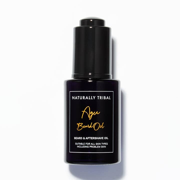 Agu baard- en scheerolie voor wholesale door Naturally Tribal Skincare Limited