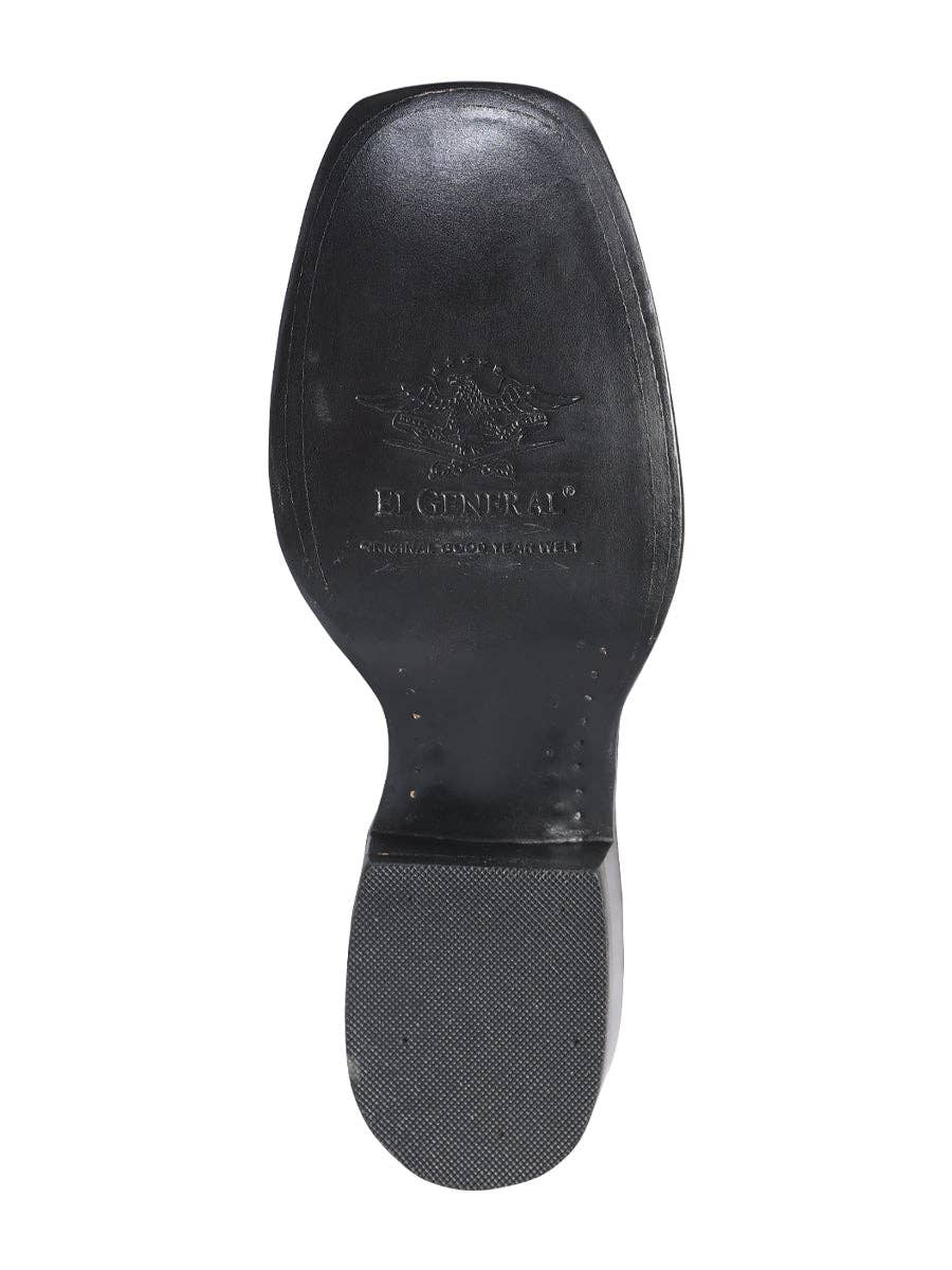 El General Western Wear – Großhandel Cowboystiefel – Herren – El General Rodeo-Stiefel – Bedruckter Avestruz in Burgunderrot 419013