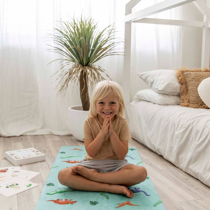 Mindful and Co Kids – wholesale Yoga mat – Printed Kids Yoga Mats1