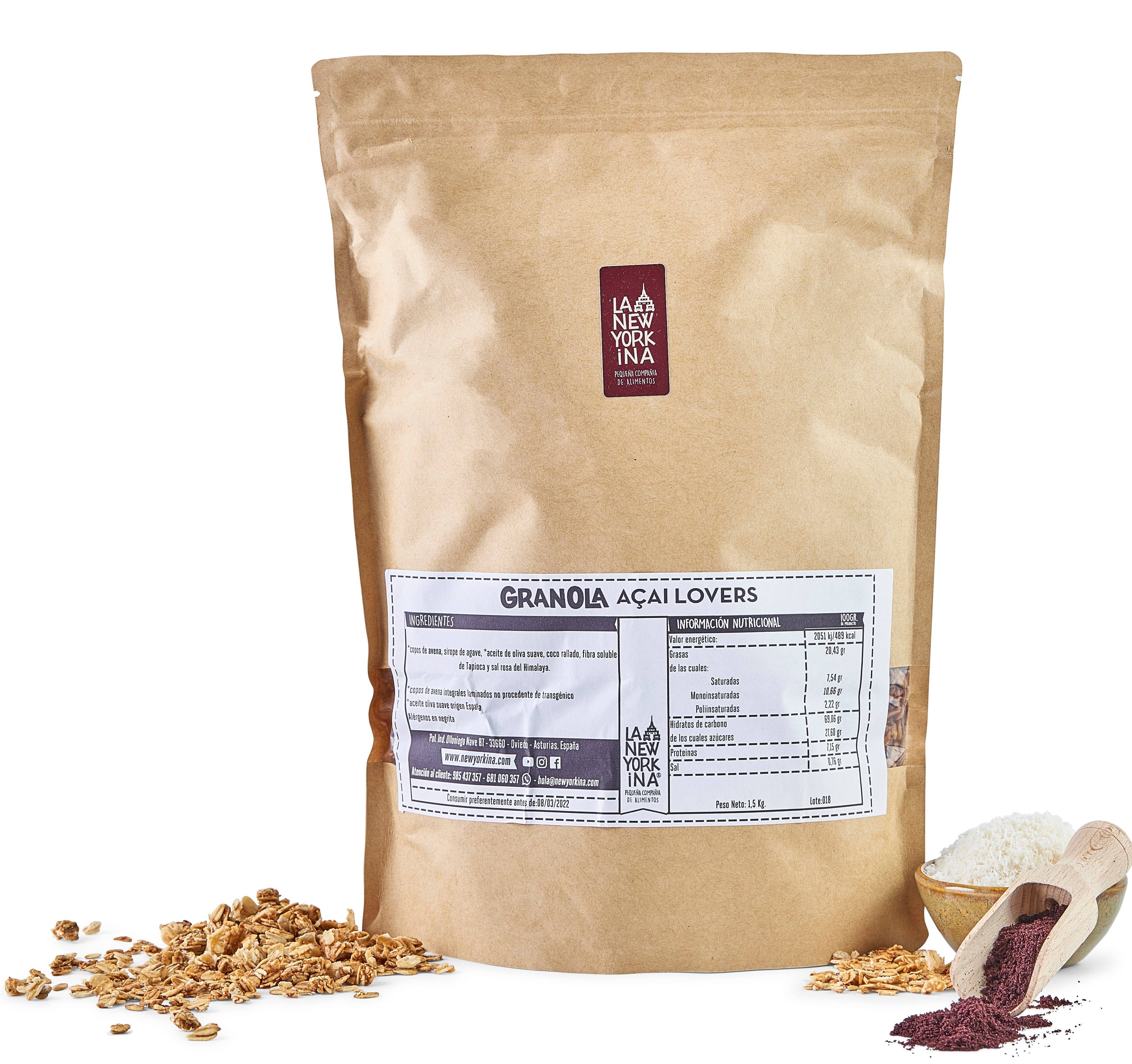 La Newyorkina - Wholesale Granola - Granola Bowl Lovers 1.5 kg2