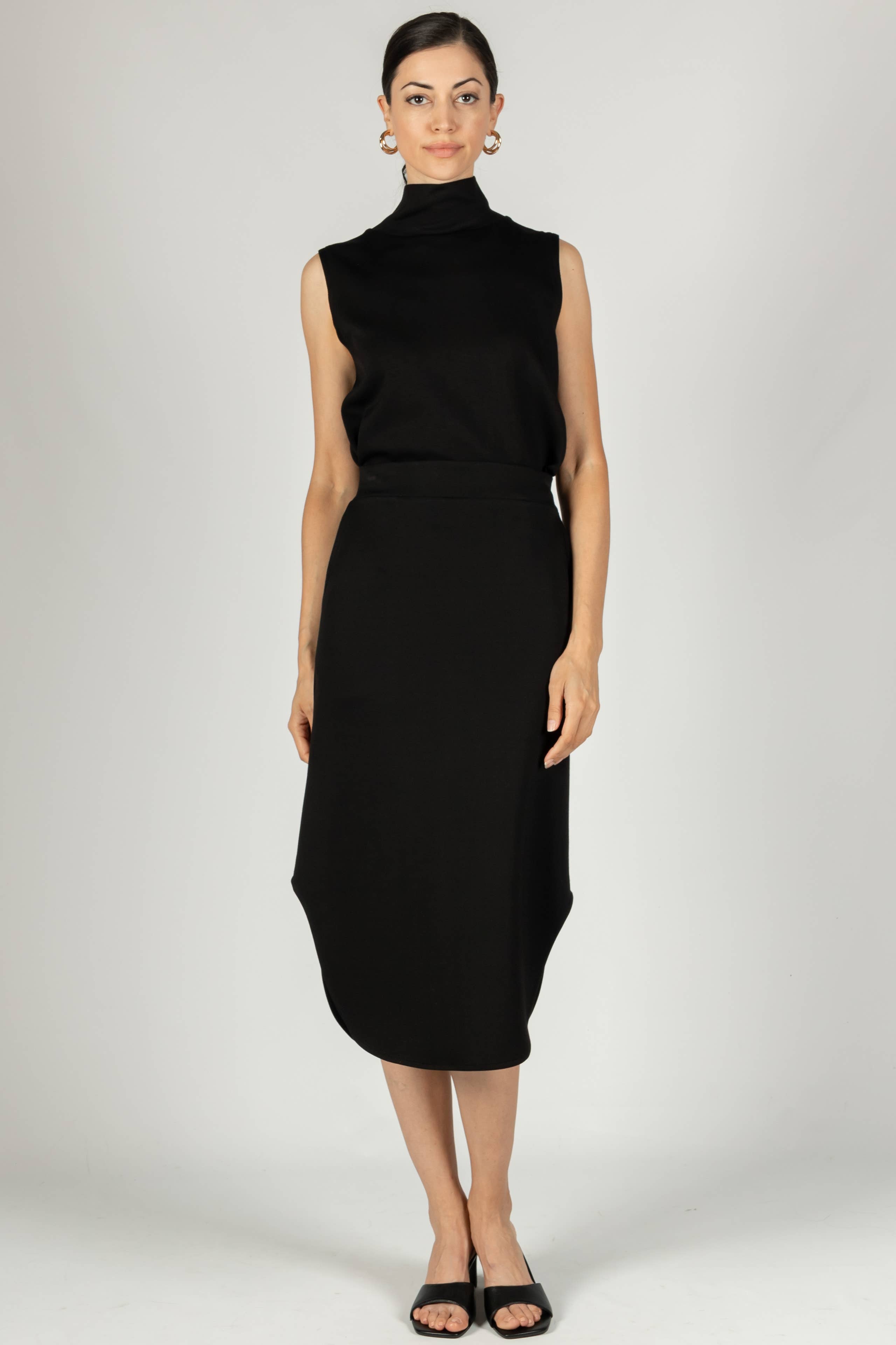 P. CILL - Vendita all'ingrosso Gonna - Donna - Gonna midi in modal Butter P. CILL0