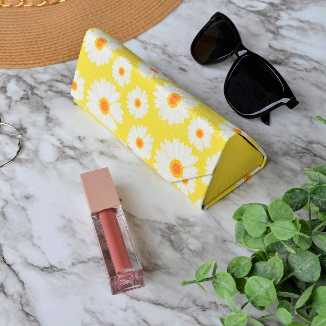 Monarque - Wholesale Eyewear Cases & Holders - Women's - Yellow Daisies Eyeglass/Sunglass Case3