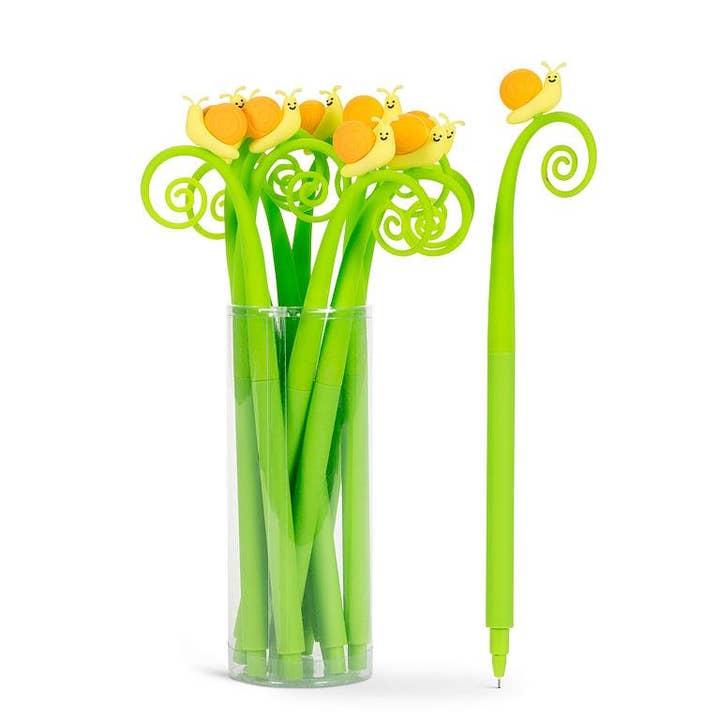 Bolígrafo Snail on Curly Stem, 9 pulgadas de alto para venta al por mayor de Abbott