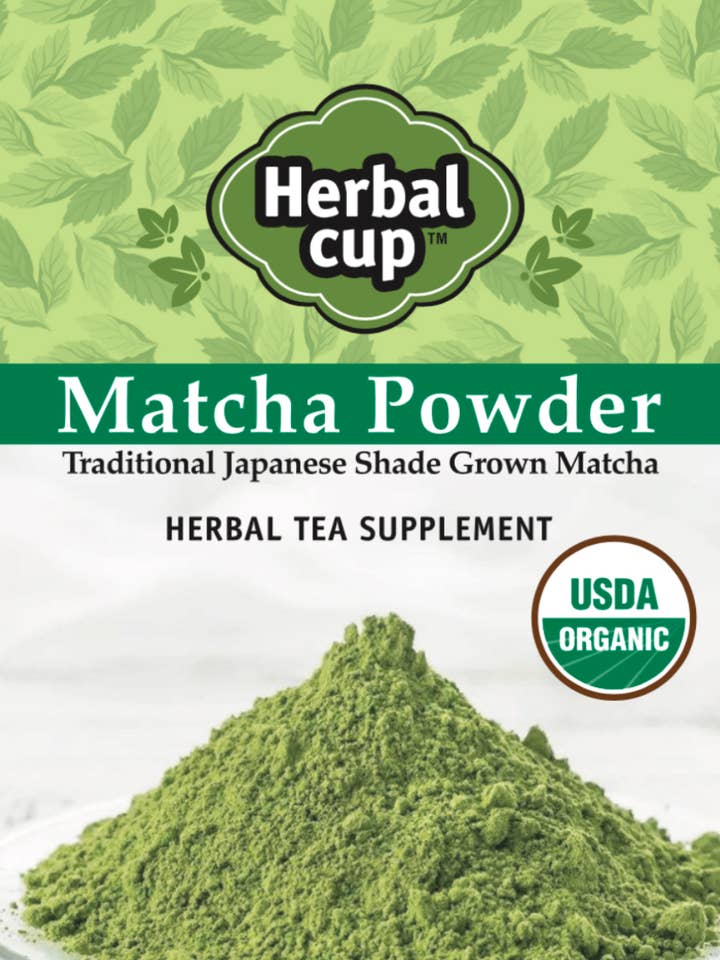 🍵 Organic Japanese Matcha Powder From Japan - 4oz Pouch for wholesale by Herbal Cup Tea