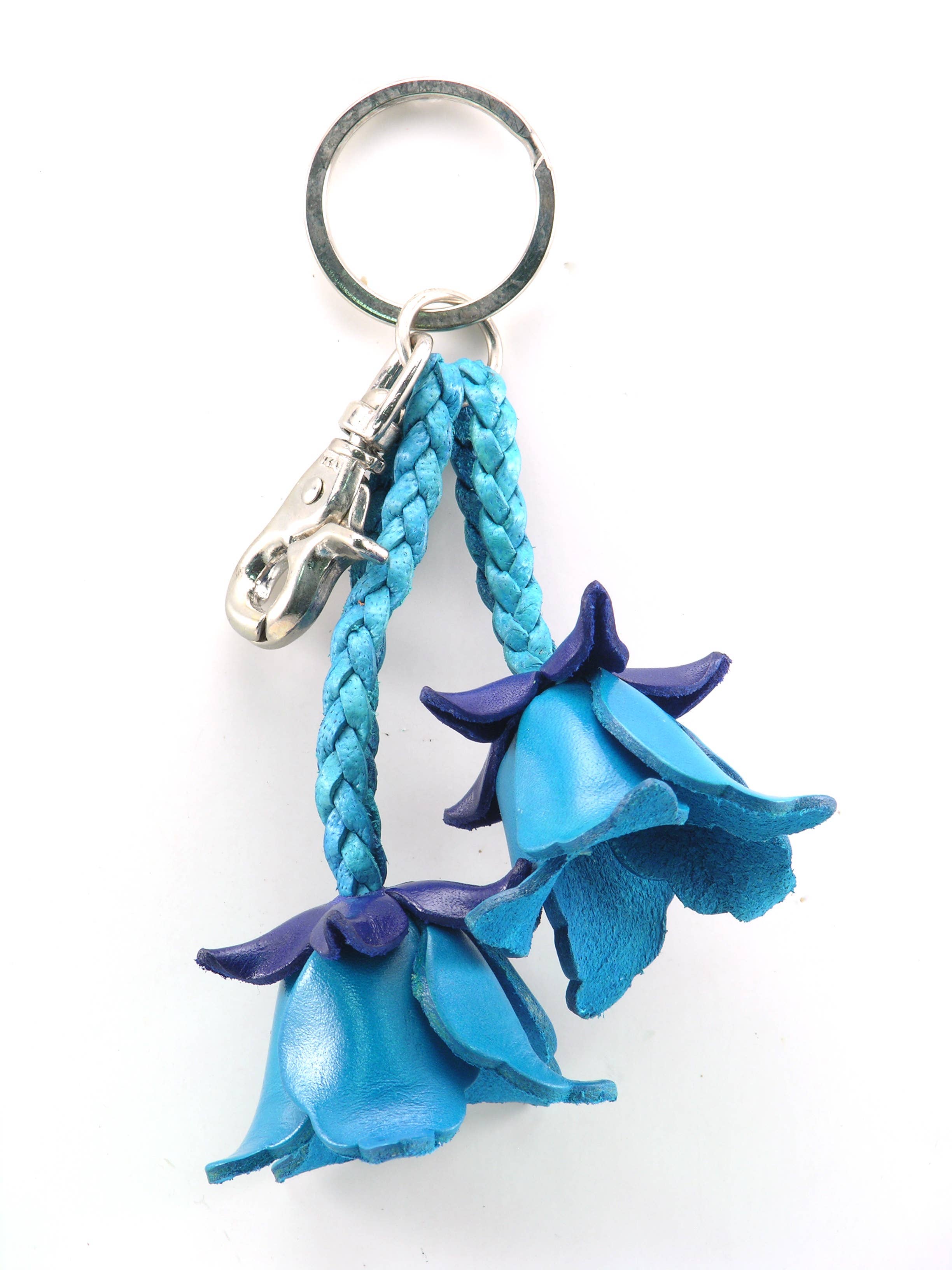 Sunflower Handmade leather inc - Wholesale Keychain - Women's - KP Style Assorted flower keychains/bag charm7