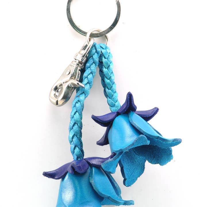 Sunflower Handmade leather inc - Wholesale Keychain - Women's - KP Style Assorted flower keychains/bag charm7