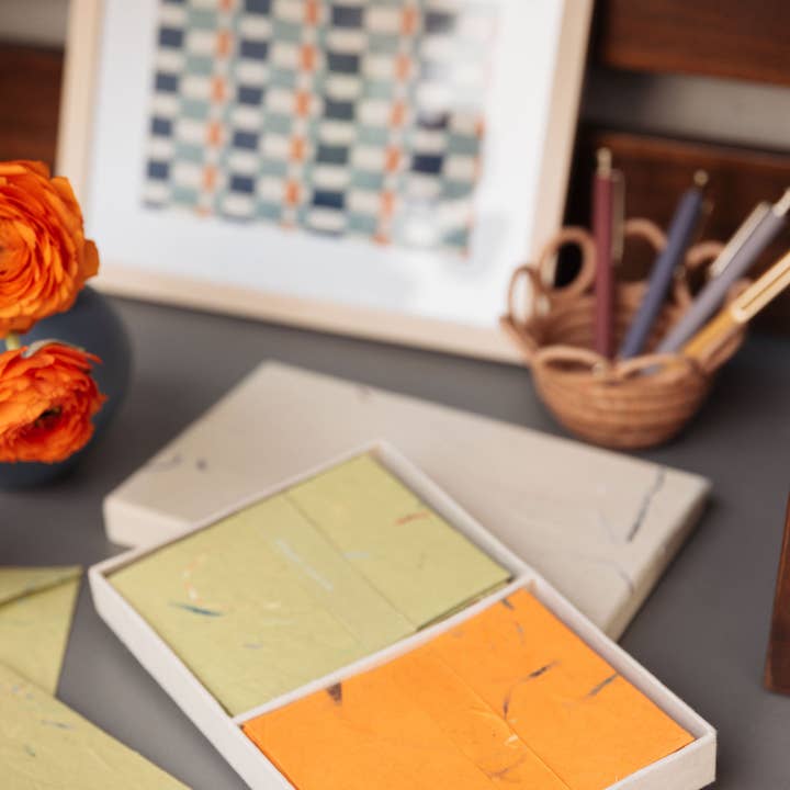 Tarjetas | Algodón Reciclado | Diferentes Trazos (juego de 16) para venta al por mayor de Sustainable Threads