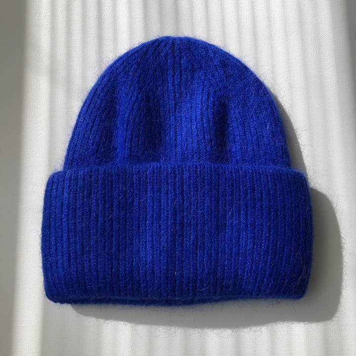 Billy Bamboo - Wholesale Beanie - Women's - ROYAL ANGORA WOOL BEANIE - crystal brights