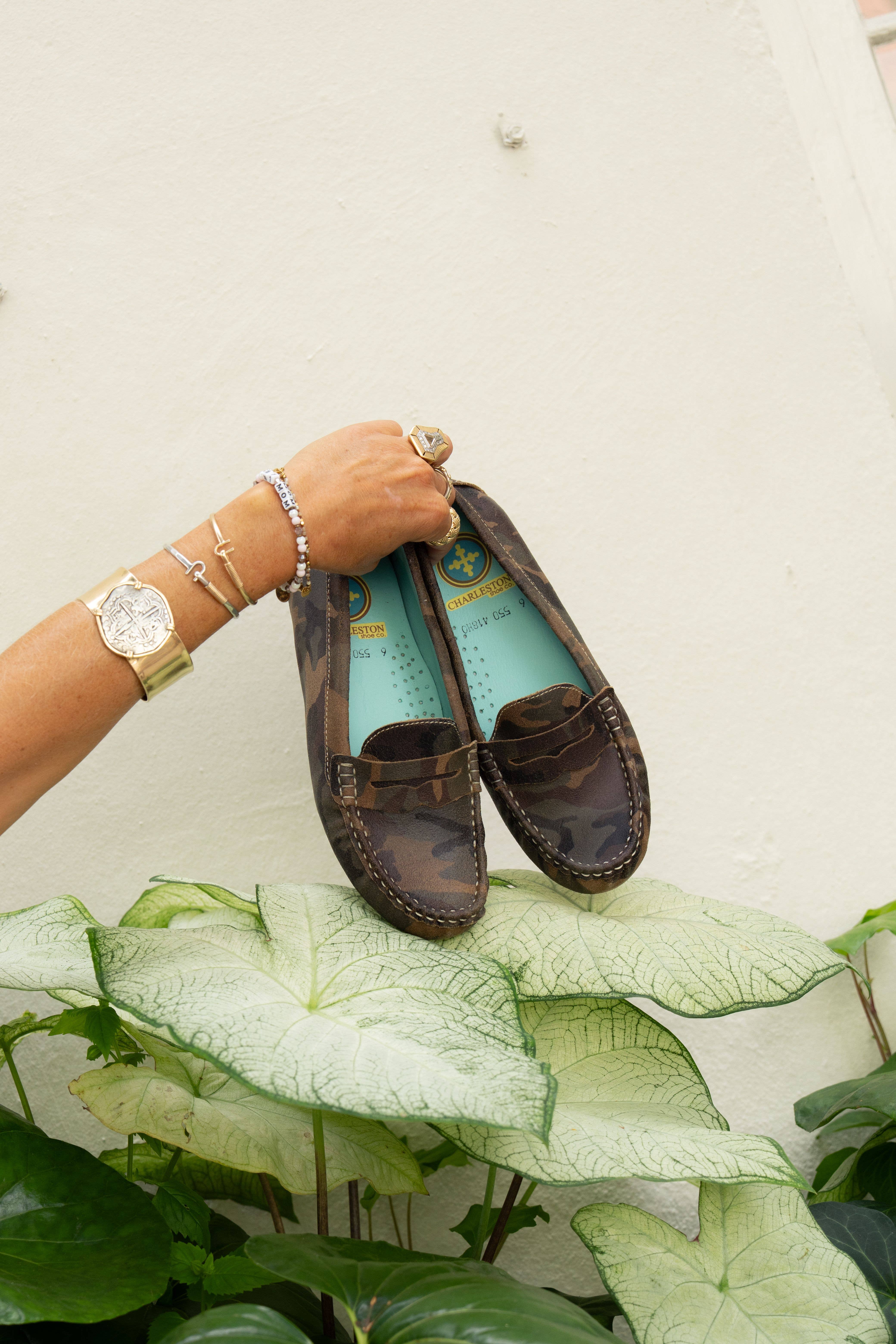 Charleston Shoe Co. - Wholesale Loafers - Women's - Daydream Core -Suede Driving Moccasin Loafer 12