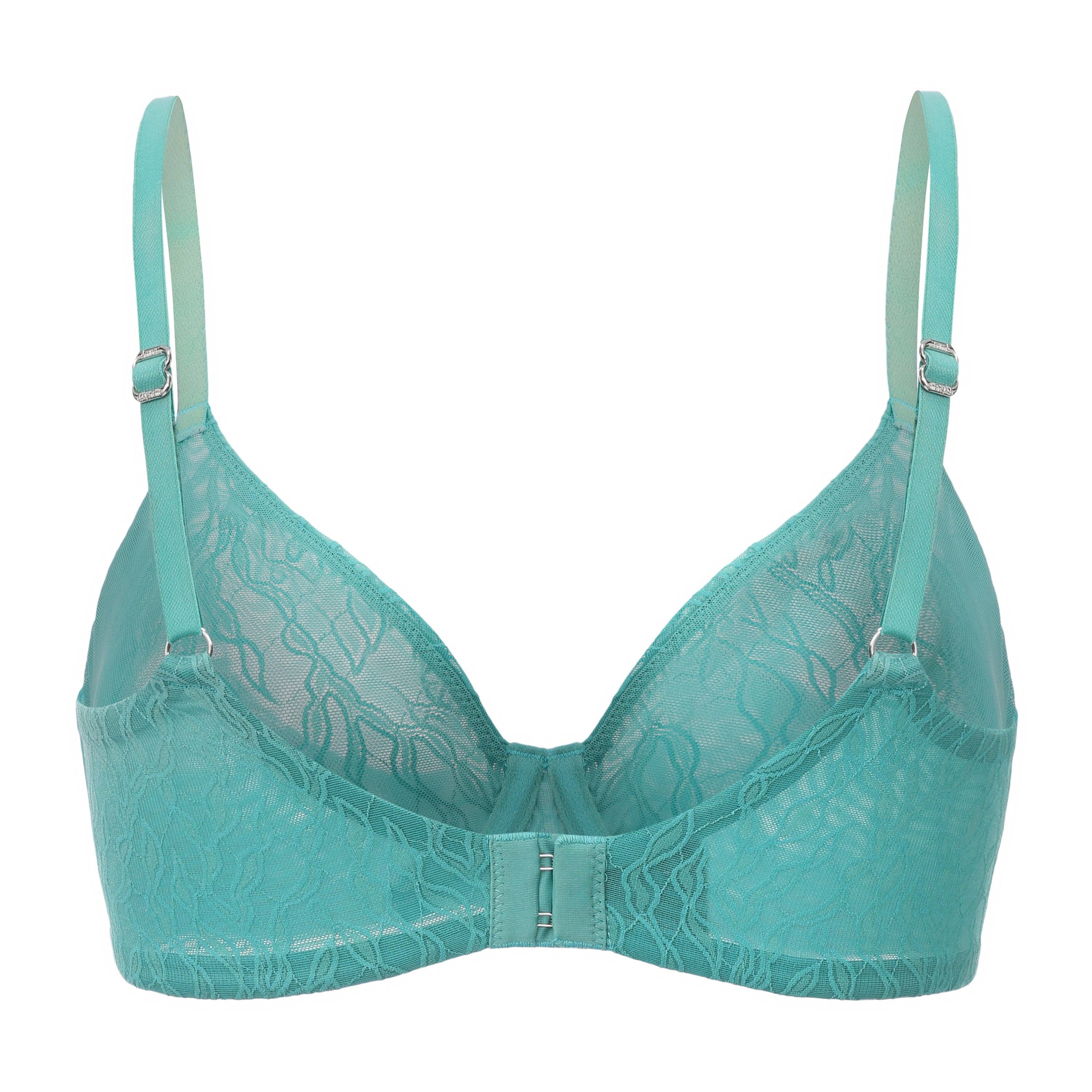 Amour d'Agnette - Wholesale Bra - Women's - Julie Molded Lace & Mesh T-Shirt Bra4
