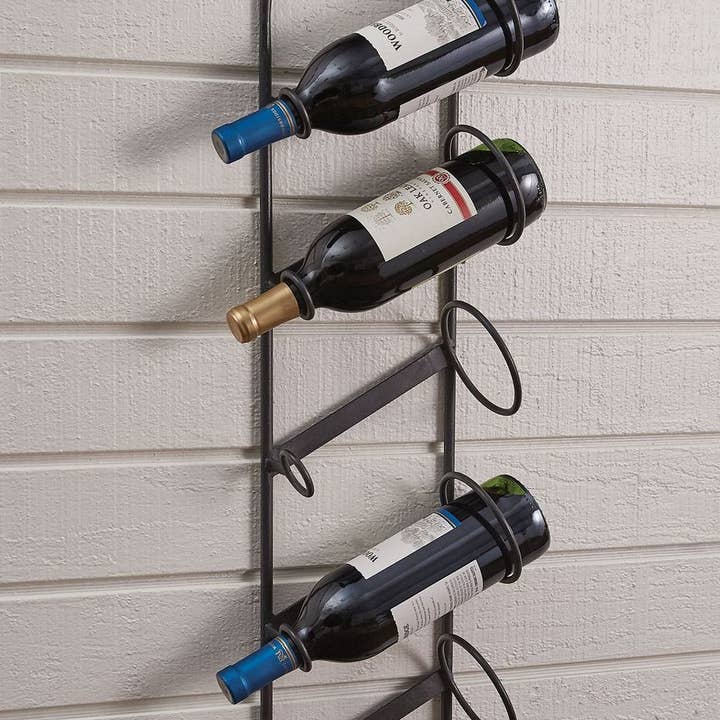 Williamsburg Forged Iron Hanging Wine Rack for wholesale by Park Designs