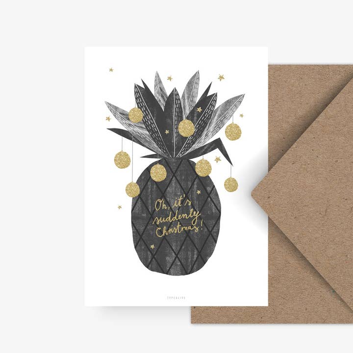 Postcard/Suddenly Christmas for wholesale by typealive