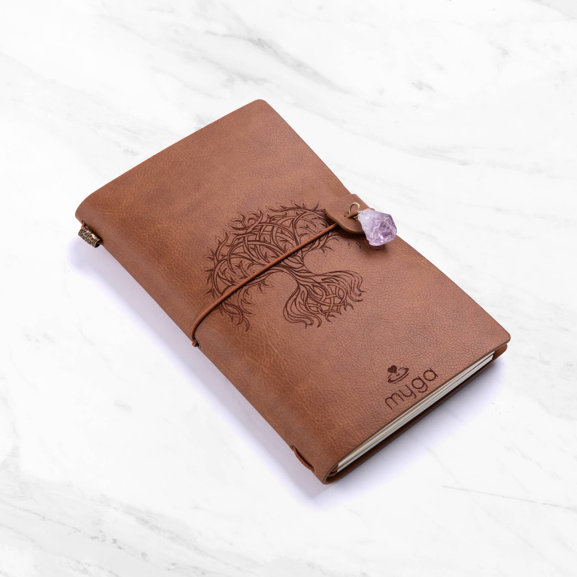 Myga – Engroshandel Spirituelle sten og krystaller – Myga Crystal Notebooks i singler 20