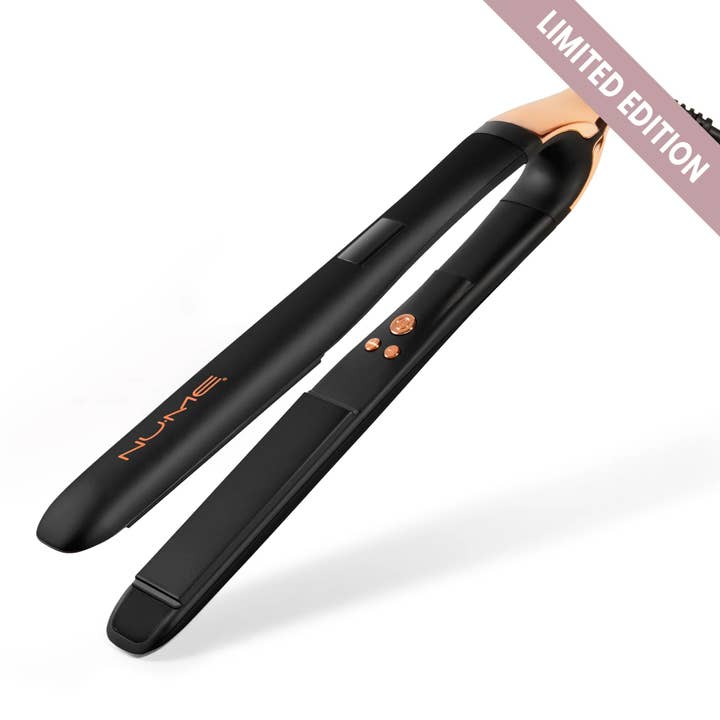 Black Vanguard Flat Iron – 1” Tourmaline Hair Straightener for wholesale on Faire1