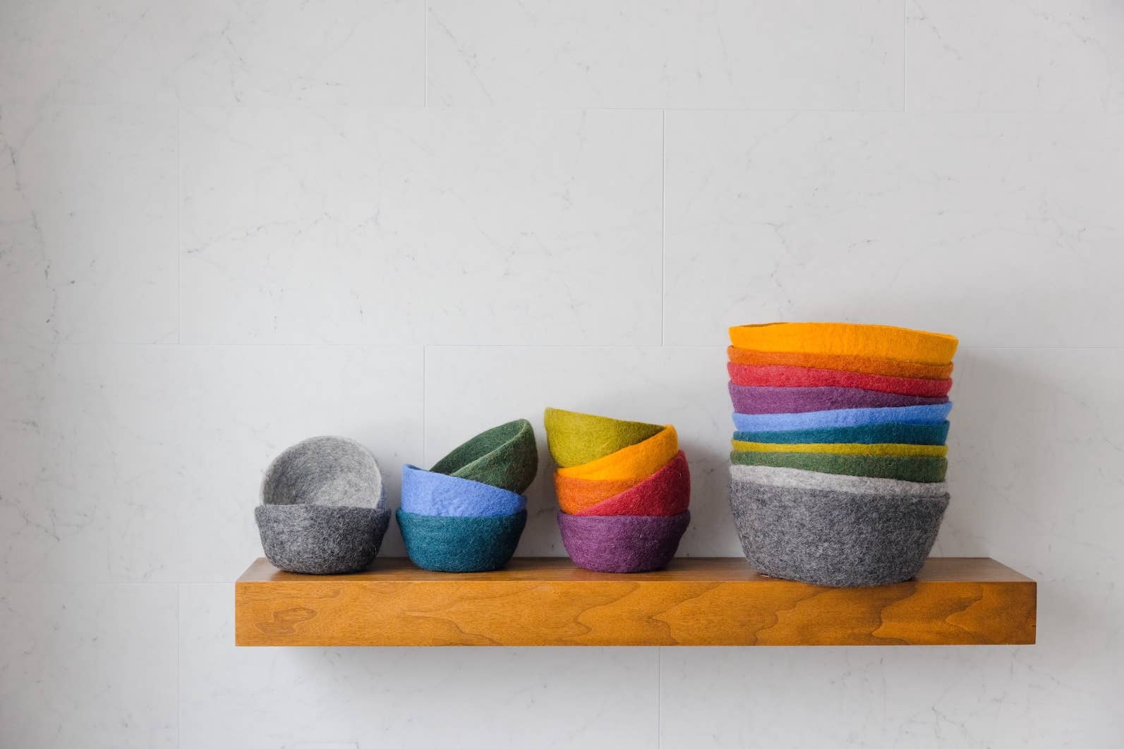 Fibres of Life - Wholesale Decorative Plate/Dish/Bowl - Felt Bowl - Small1