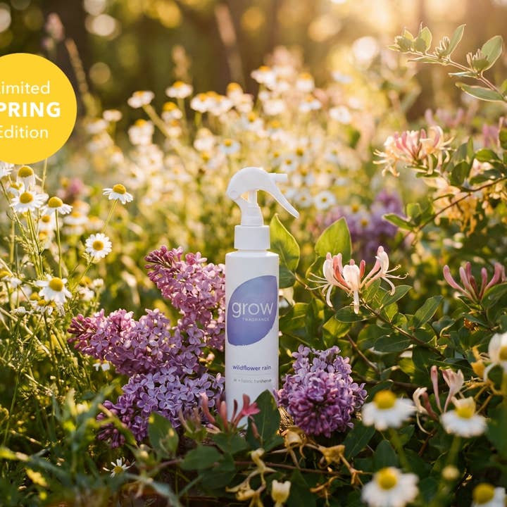 Grow Fragrance - Wholesale Room & Linen Spray - Wildflower Rain Air and Fabric Freshener1