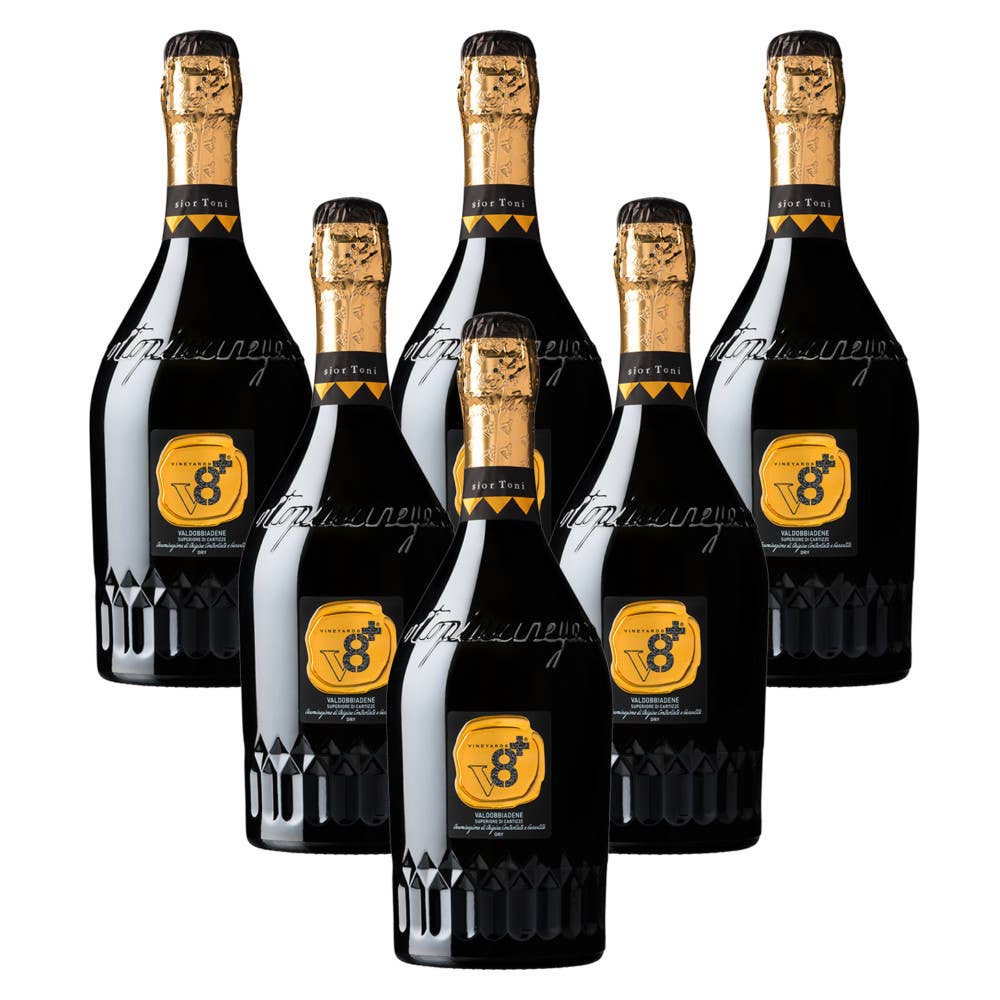 Metina SAS - Wholesale Champagne/Sparkling Wine - Sir Toni Valdobbiadene Sup. Cartizze Vineyeards V8+ 75 cl1