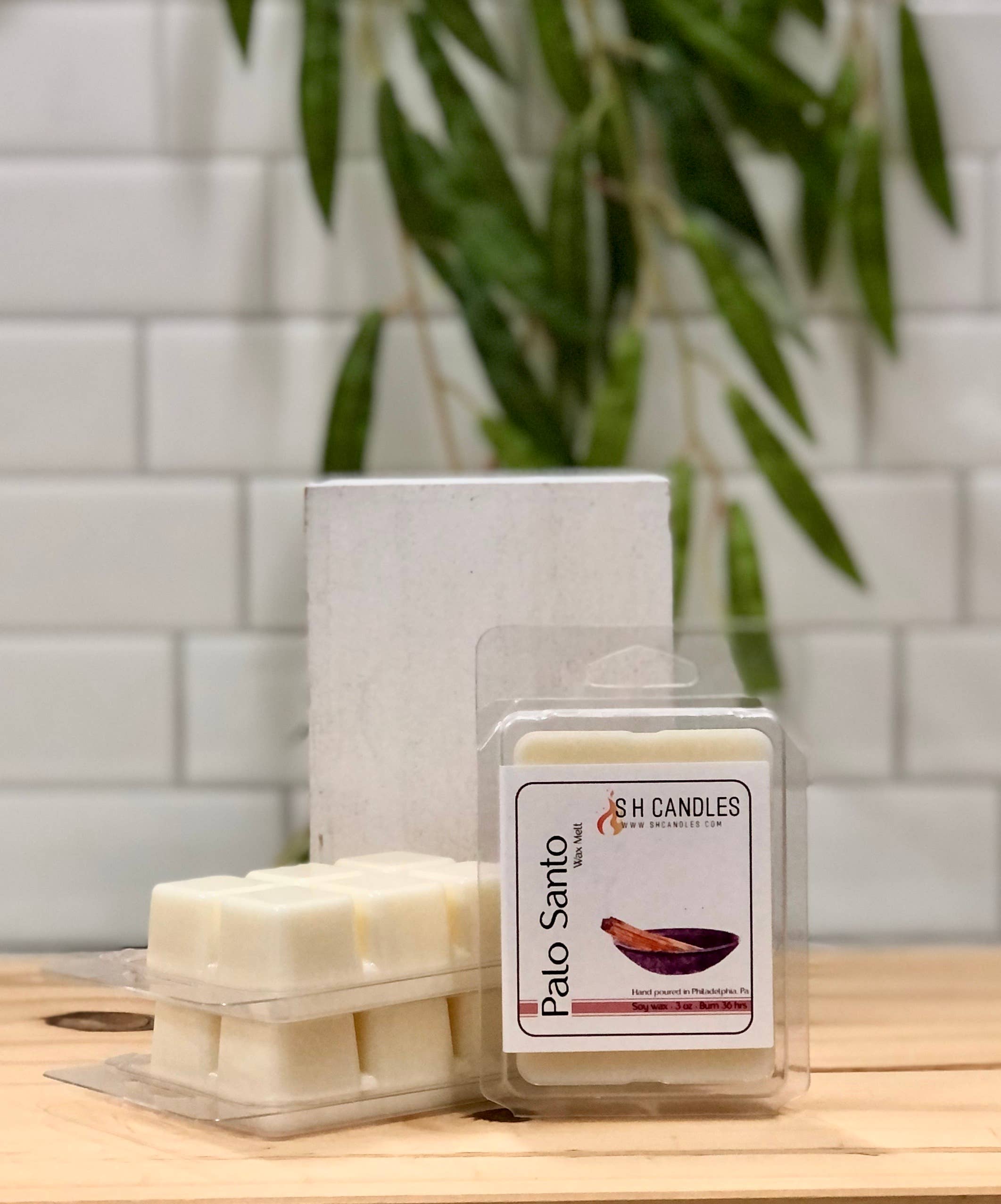 S H Candles - Wholesale Jar/Filled Candle - Palo Santo Soy Candle Collection0