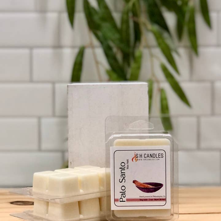 S H Candles - Wholesale Jar/Filled Candle - Palo Santo Soy Candle Collection