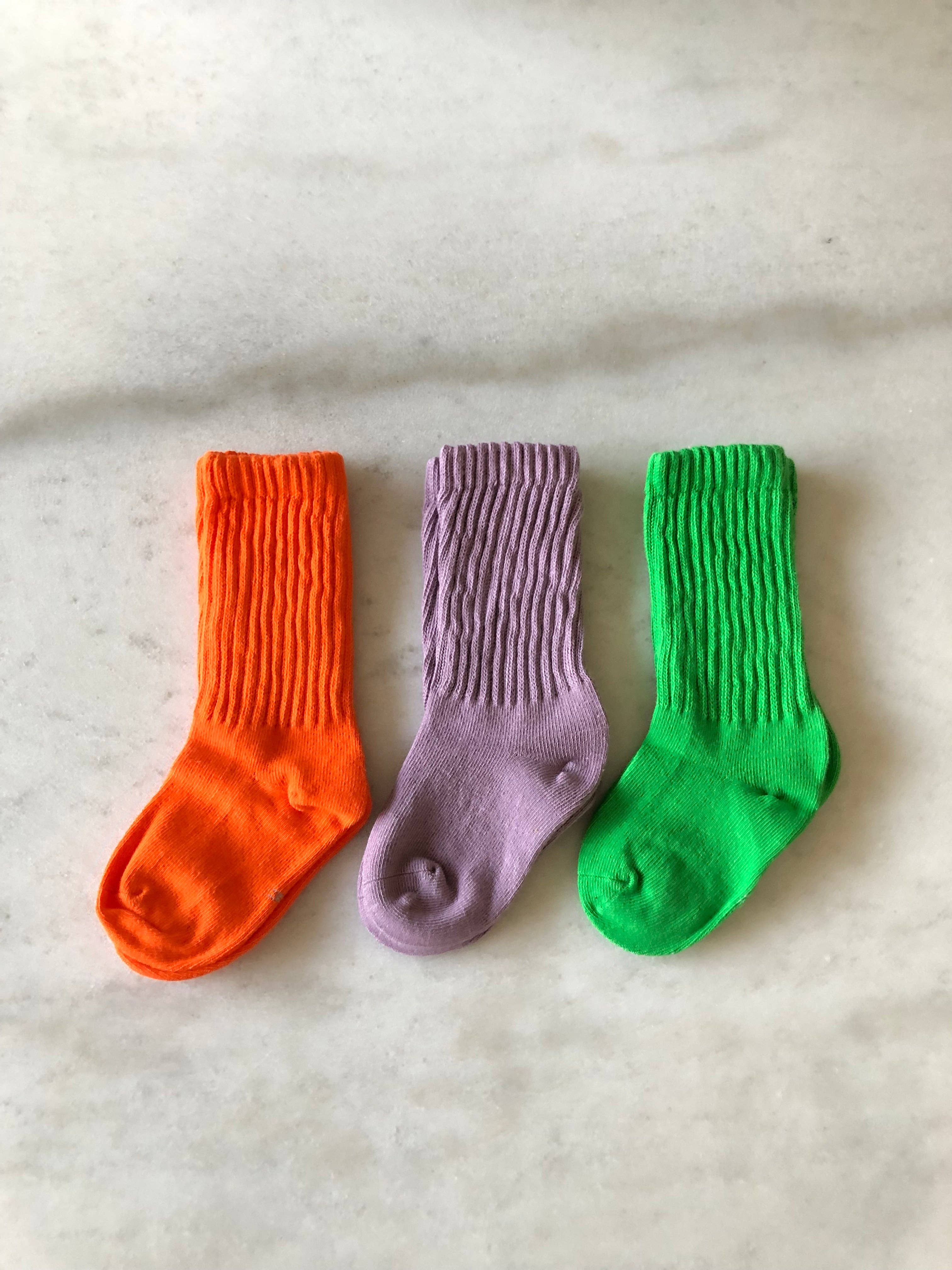 Billy Bamboo - Wholesale Socks - Kids - TODDLER COLOR SOCK - pack of 3 ( end of November )5