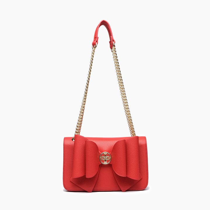 Scarlett Bowtie Dual Crossbody Bag for wholesale by Like Dreams