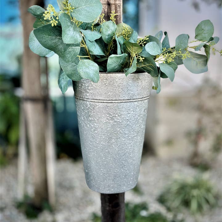 Home Kreation by KK dba Kraft Klub - Wholesale Bucket/Pail - Large Hanging Half Bucket2