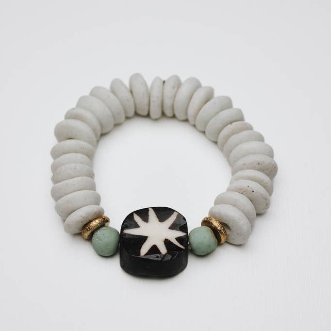 Crowned Free - Wholesale Beaded bracelet - In the Clouds Bracelet - Made by Survivors - Two Sizes12