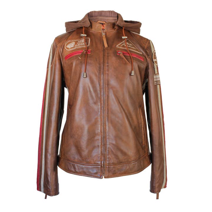 Zerimar 1942 - Venta al por mayor Chaqueta de cuero - Mujer - Chaqueta de moto para mujer Soft Leather Jacket -Zerimar