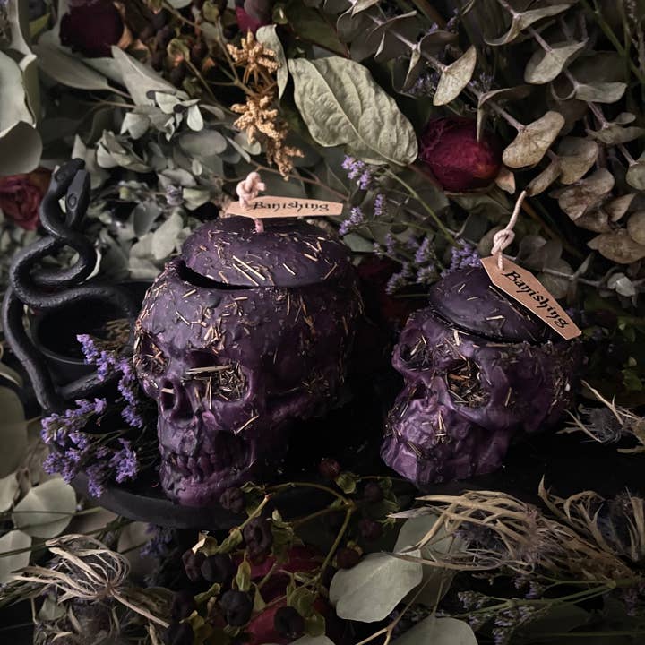 ComaVVitch - Wholesale Votive Candle - Dressed Thought Control Candles | Skull Candles | Witchcraft7