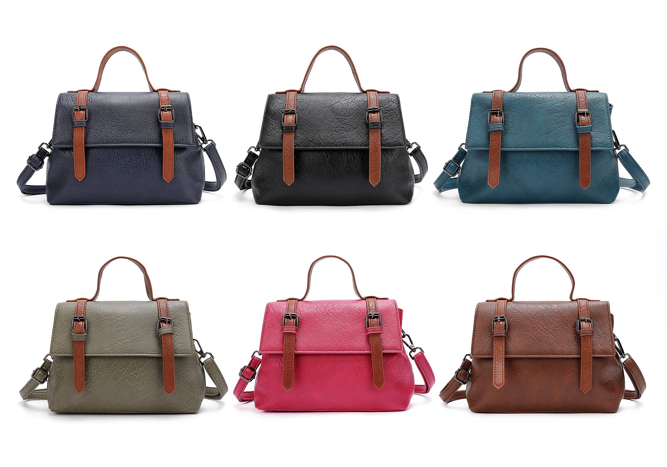 Superbia – Mala com alça superior – Mulher por atacado – Mala de Mão Bicolor em Pele Sintética Superbia (Gama Carla)5