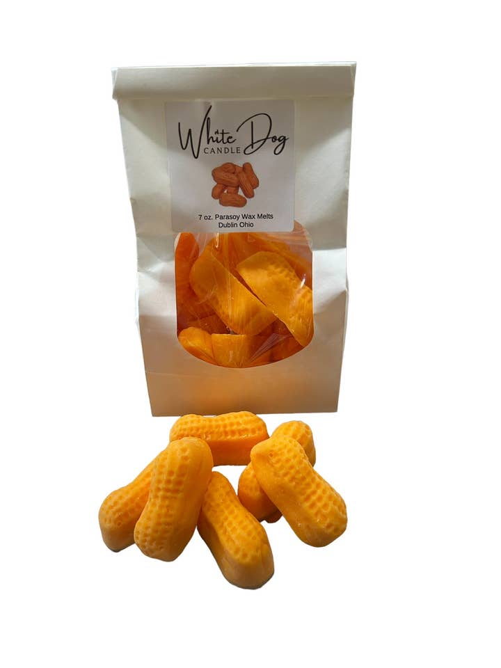 Circus Peanuts Wax Melts for wholesale by White Dog Candle LLC