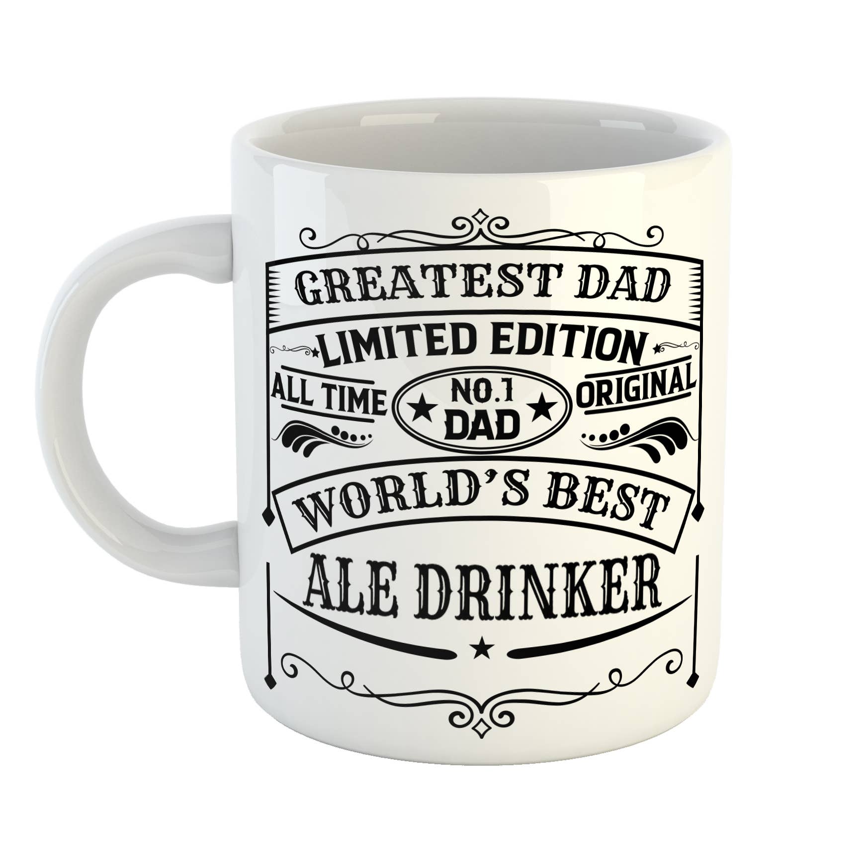 Just The Shirt - Vendita all'ingrosso Tazza - Tazza Greatest Dad Best Ale Drinker0