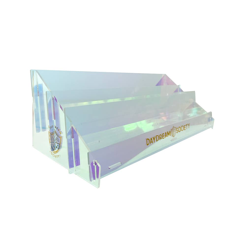 Jollity & Co. + Daydream Society - Wholesale Display Case - Iridescent Acrylic Counter Display - 3 Tier