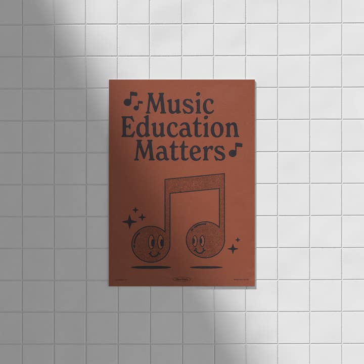 Gliss Prints - Wholesale Art Print - Music Education Matters Print - Music Teacher Wall Art3
