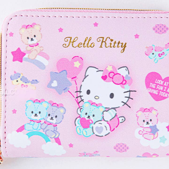 K-Wonderland – wholesale Wallet – Women's – Sanrio Characters Gold Zipper Charm Wallet Card Money Pouch8