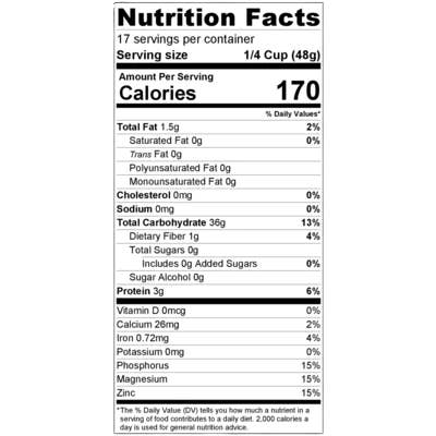 Lotus Foods - Wholesale Rice - Organic Brown Basmati Rice - MCPD®, ROC® - 25# bulk