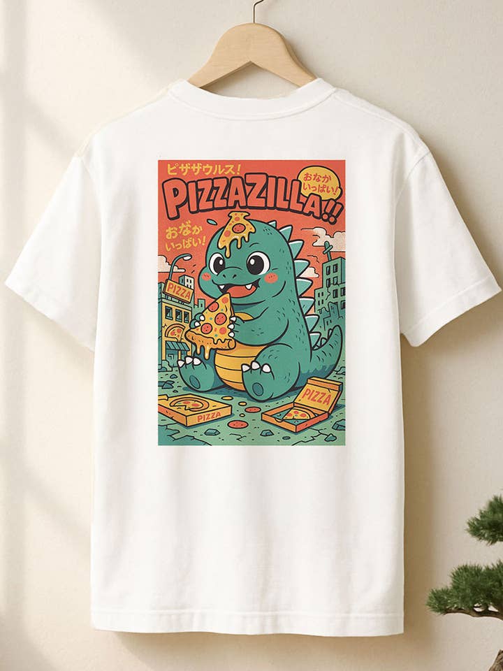 Men's T-Shirt - PizzaZilla for wholesale by Tshirt Corner