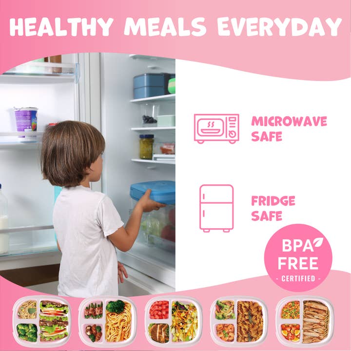 Umami Bento Box - Wholesale Lunch Bag/Box - Kids - Kids Lunch Box, Leakproof with 3 compartments - UMAMI5