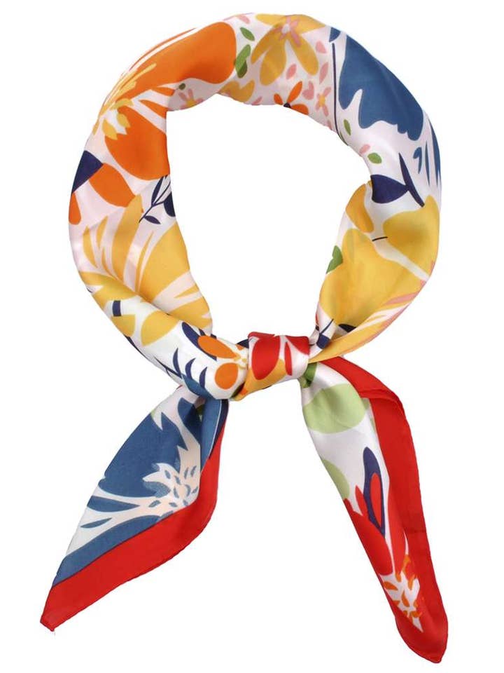 FLOWER PRINT BANDANA BS-0029 for wholesale by anbfashion