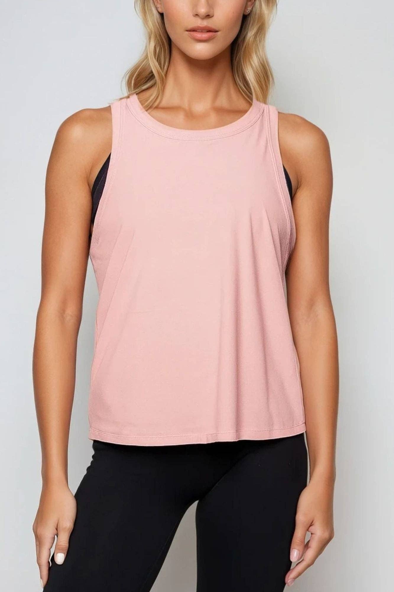 Relaxed Studio Tank Vest Soft Peach for wholesale on Faire2