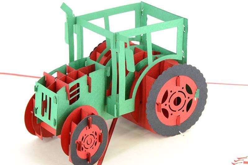 Henry Pop Up Cards - Wholesale Everyday Greeting Card - Tractor 3D1