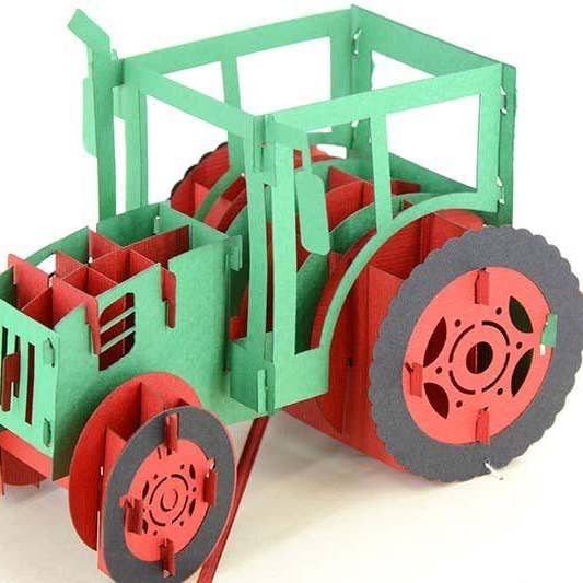 Henry Pop Up Cards - Wholesale Everyday Greeting Card - Tractor 3D1