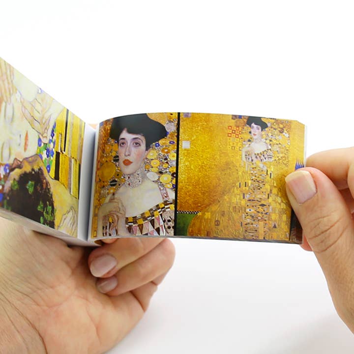 Flipboku – Großhandel Auslagebuch – Gustav Klimt Flipbook – Meisterwerke in Bewegung5
